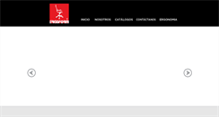 Desktop Screenshot of ergoform.com.mx